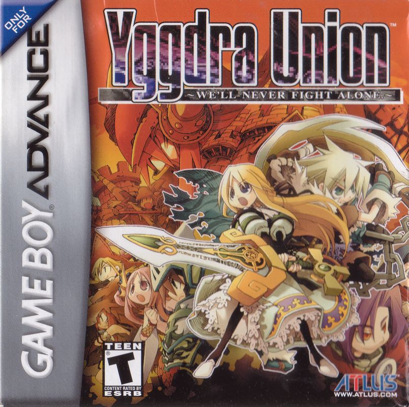 Front Cover for Yggdra Union: We'll Never Fight Alone (Game Boy Advance)