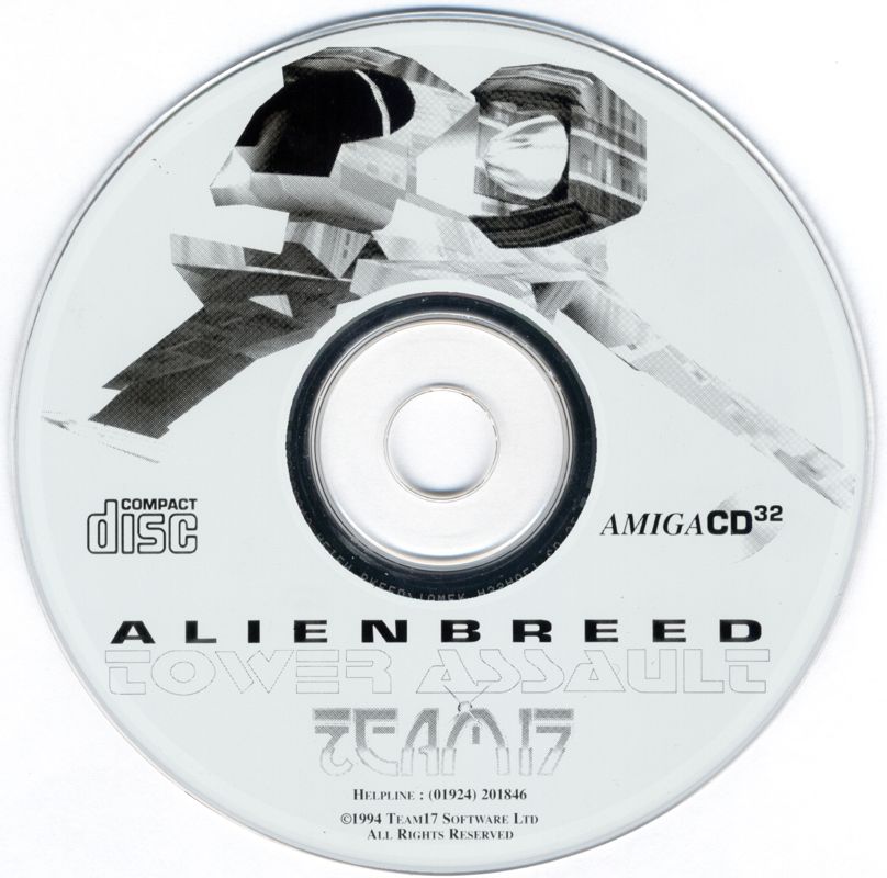 Media for Alien Breed: Tower Assault (Amiga CD32)