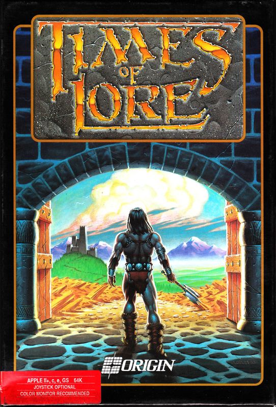 Front Cover for Times of Lore (Apple II)