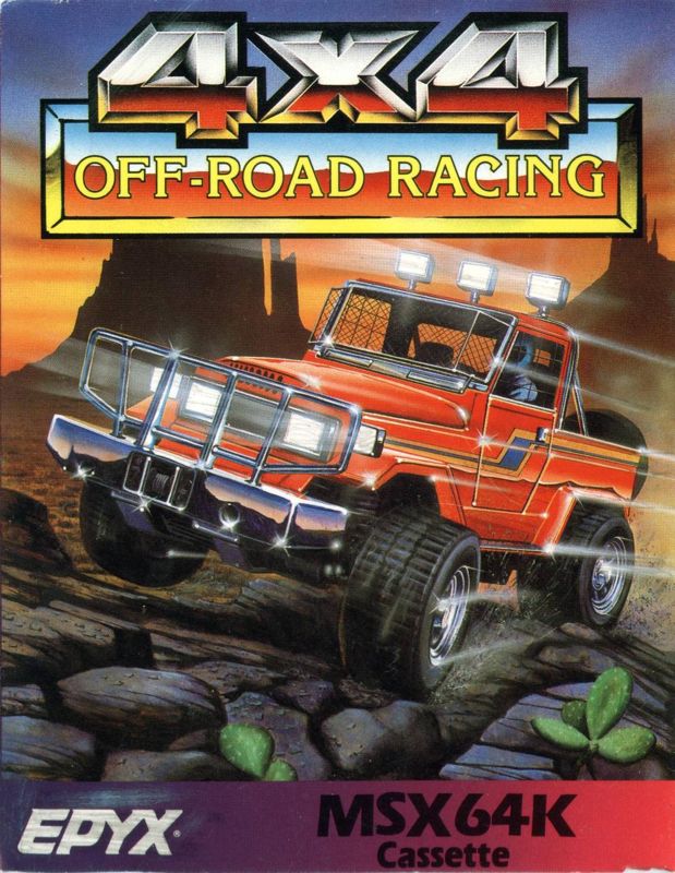 Front Cover for 4x4 Off-Road Racing (MSX)