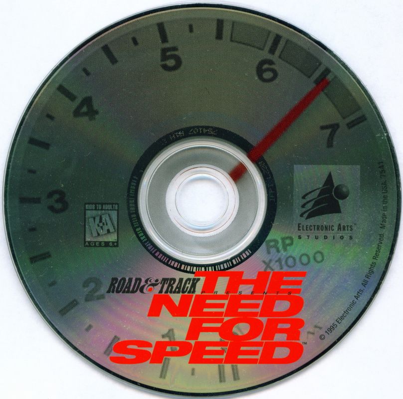 Media for The Need for Speed (DOS)