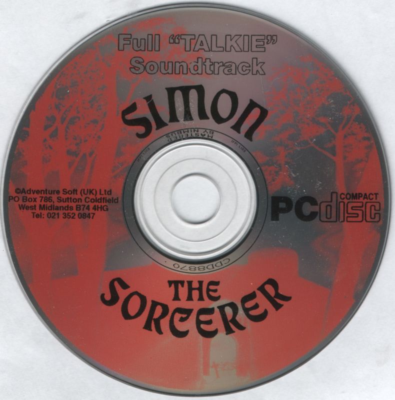 Media for Simon the Sorcerer (DOS and Windows)
