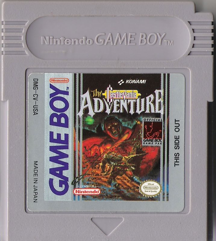 Media for Castlevania: The Adventure (Game Boy) (First release)