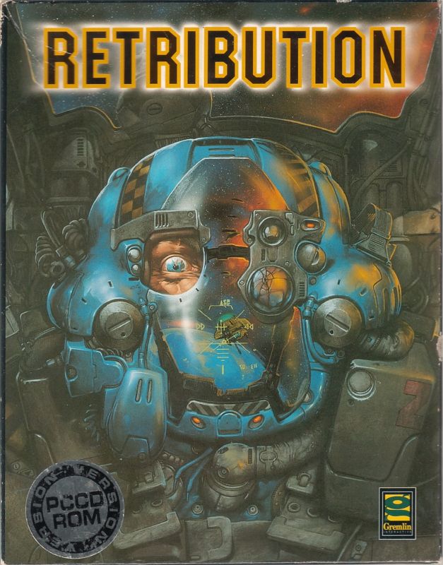 Front Cover for Retribution (DOS) (CD-ROM Release)
