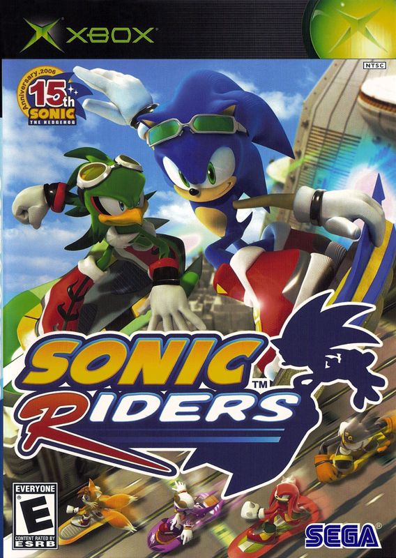 Front Cover for Sonic Riders (Xbox)