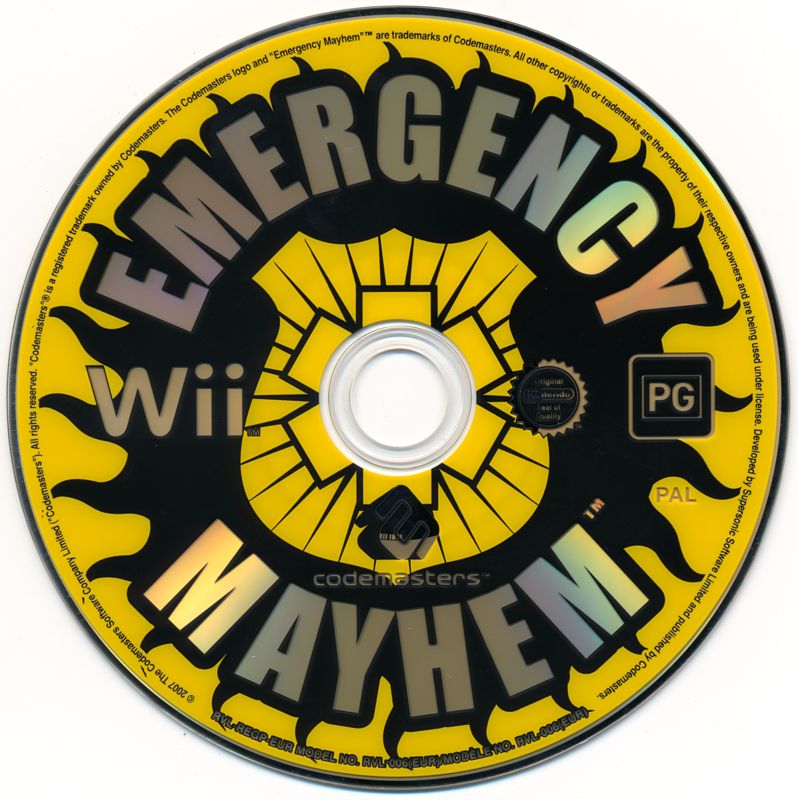 Media for Emergency Mayhem (Wii) (General European release not for supply in the UK)