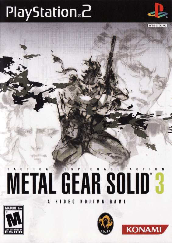 Other for Metal Gear Solid: The Essential Collection (PlayStation and PlayStation 2): Metal Gear Solid 3 - Keep Case - Front