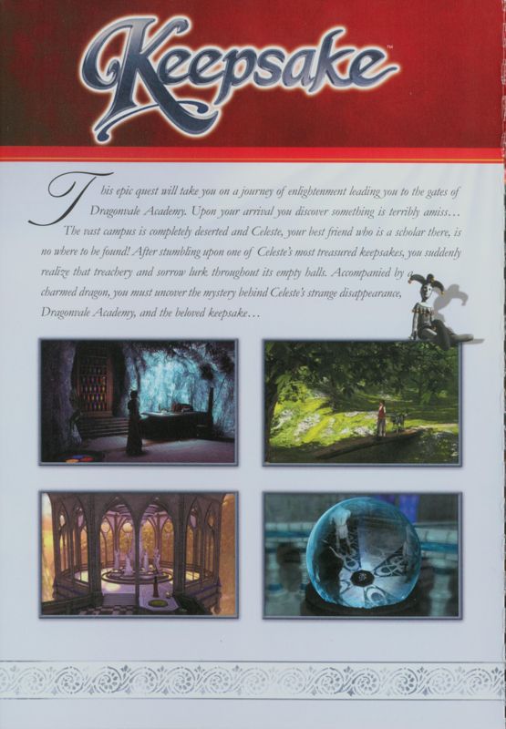 Inside Cover for Adventure Collection: Volume One (Windows): Left Flap