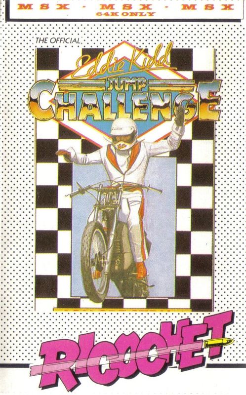 Front Cover for Eddie Kidd Jump Challenge (MSX)