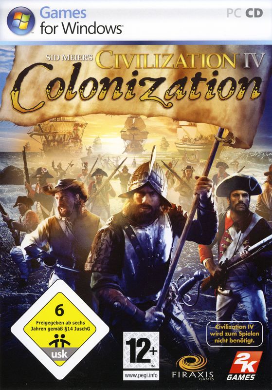 Front Cover for Sid Meier's Civilization IV: Colonization (Windows)