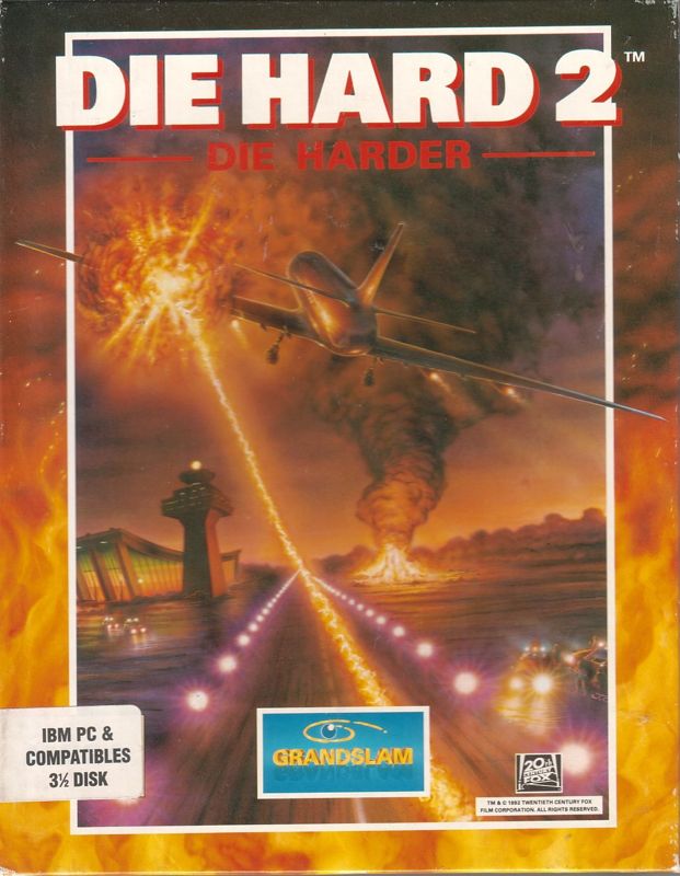 Front Cover for Die Hard 2: Die Harder (DOS) (3.5" Disk Release)