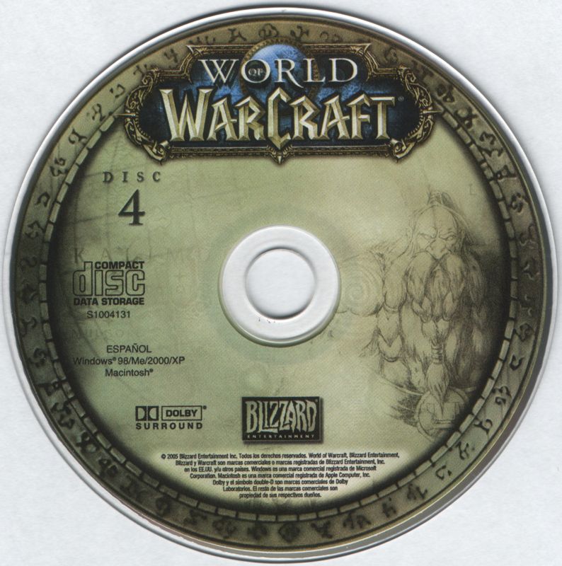Media for World of WarCraft (Macintosh and Windows): Disc 4