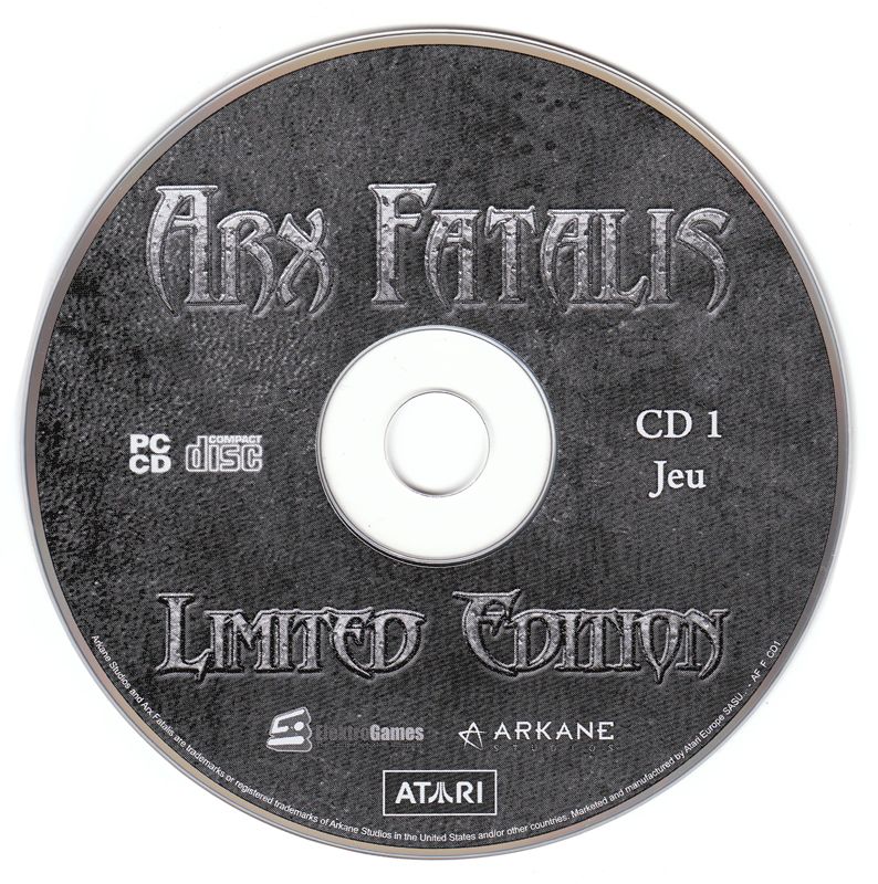 Media for Arx Fatalis (Collector Edition) (Windows)