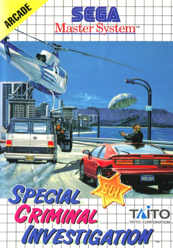 Front Cover for S.C.I.: Special Criminal Investigation (SEGA Master System)