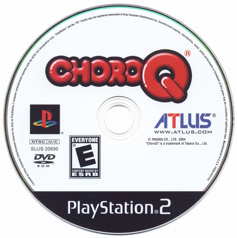 Media for Choro Q (PlayStation 2)