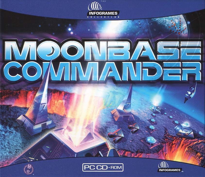 Front Cover for Moonbase Commander (Windows) (The Infogrames Collection release)