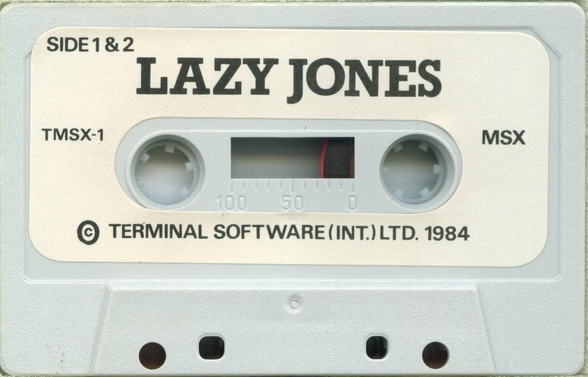 Media for Lazy Jones (MSX)
