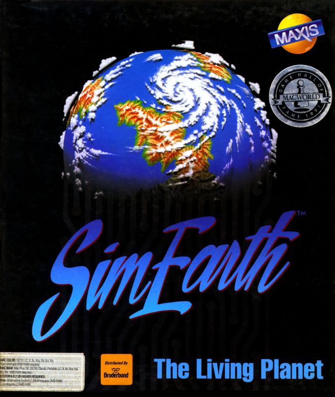 Front Cover for SimEarth: The Living Planet (Macintosh)