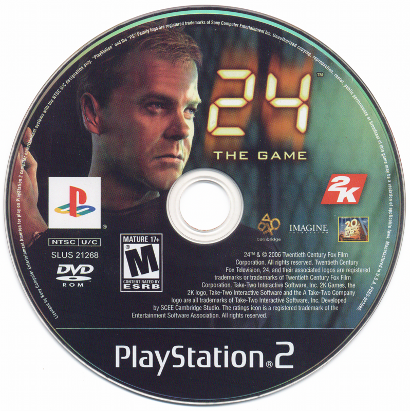 Media for 24: The Game (PlayStation 2)
