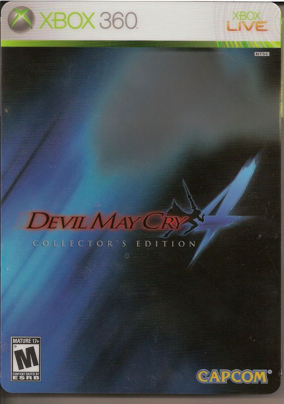 Front Cover for Devil May Cry 4 (Collector's Edition) (Xbox 360)