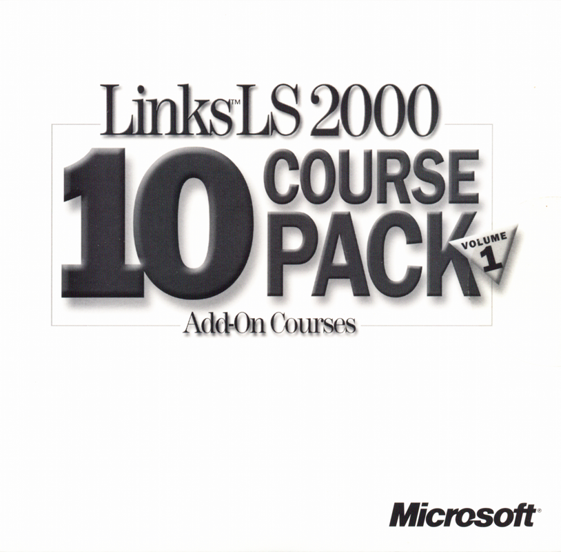 Other for Links LS 2000: 10 Course Pack (Windows): CD Sleeve Front