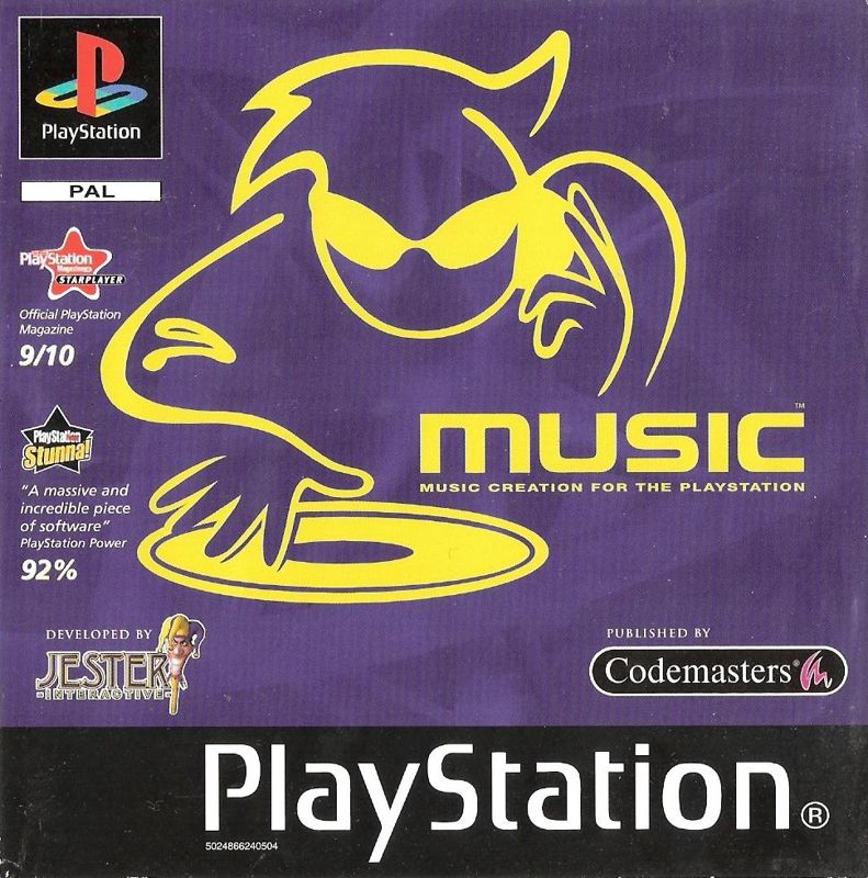 Front Cover for Music (PlayStation)