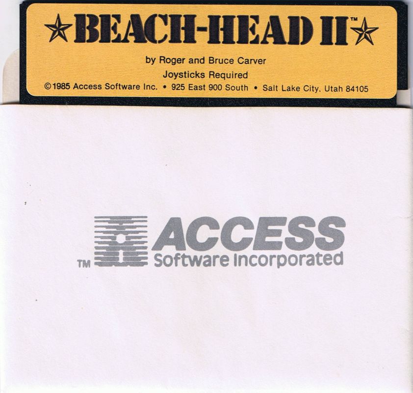 Media for Beach-Head II: The Dictator Strikes Back (Commodore 64)