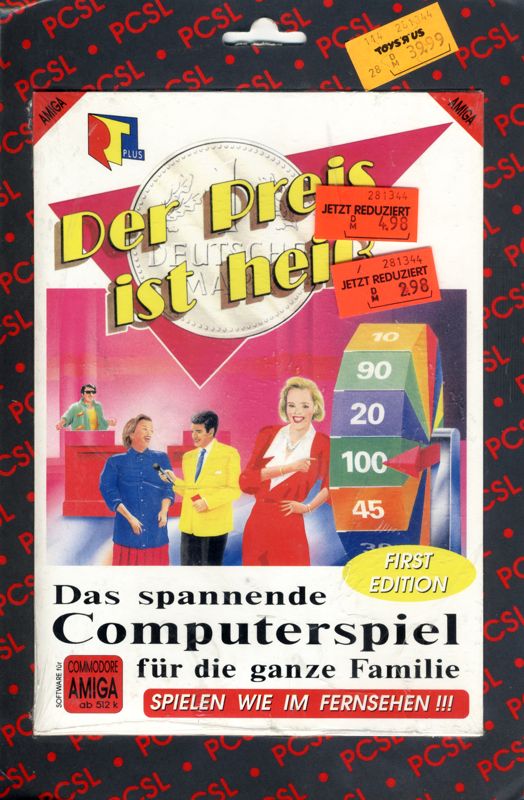 Front Cover for The Price is Right (Amiga)