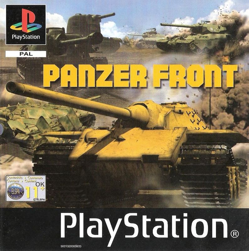Front Cover for Panzer Front (PlayStation)