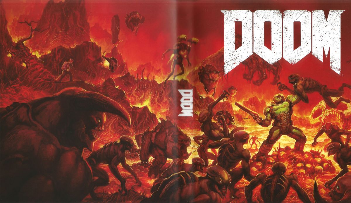 Inside Cover for Doom (Day One Edition) (Xbox One): Full Cover