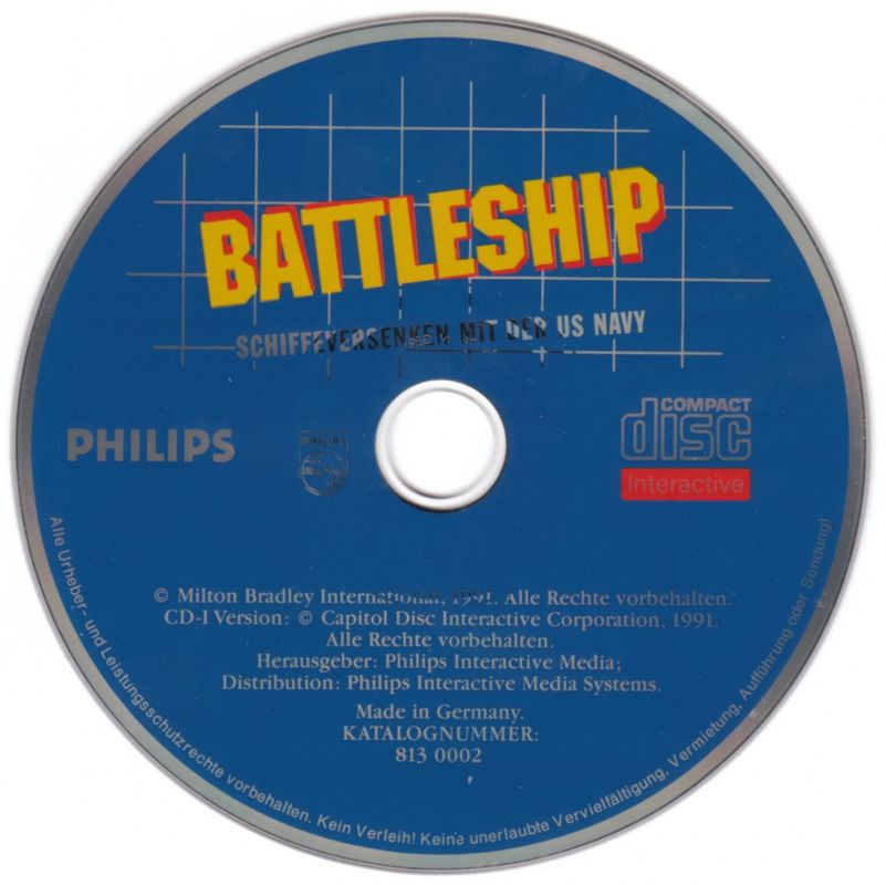 Media for Battleship (CD-i)
