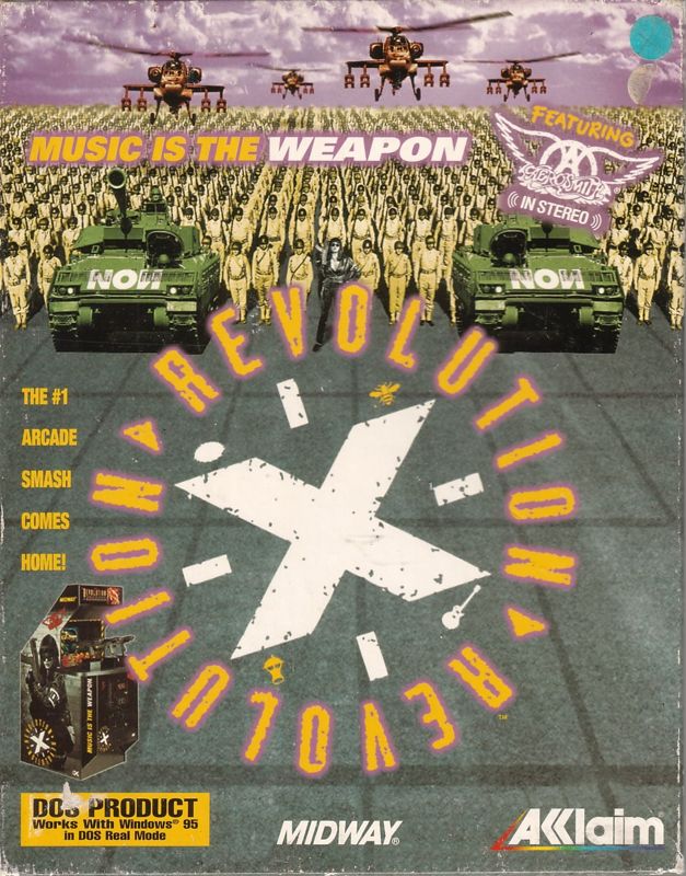 Front Cover for Revolution X (DOS)
