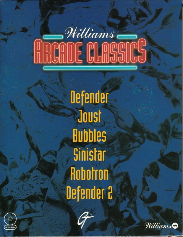 Front Cover for Williams Arcade Classics (DOS and Windows)