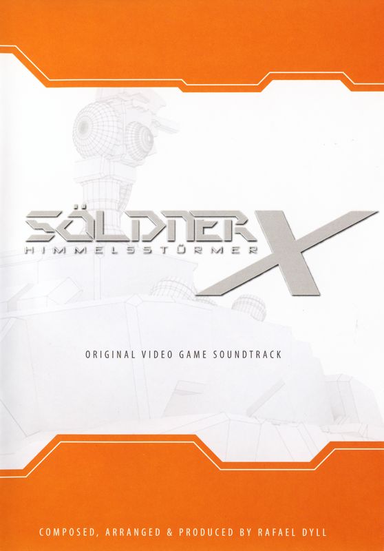 Other for Söldner-X: Himmelsstürmer (Limited Edition) (Windows) (Limited Edition Box with "Tactical Reference Book" & Soundtrack CD): Soundtrack - Keep Case - Front