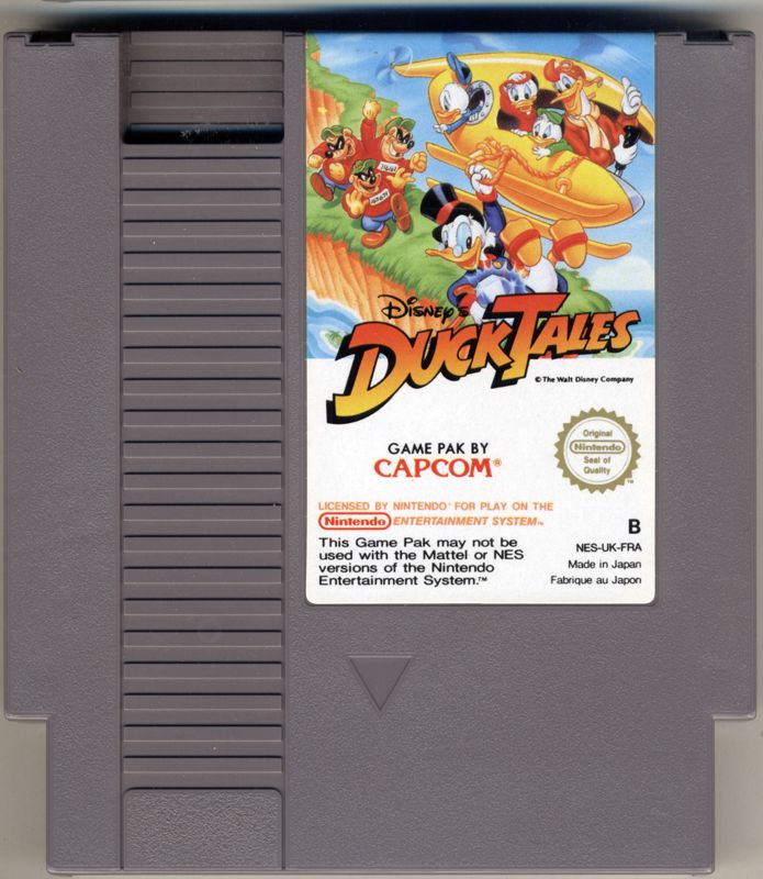 Media for Disney's DuckTales (NES): Front