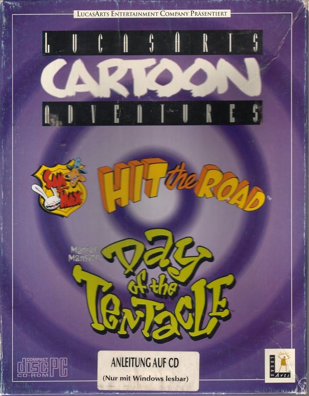 Front Cover for LucasArts Cartoon Adventures (DOS)