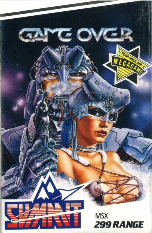 Front Cover for Game Over (MSX)