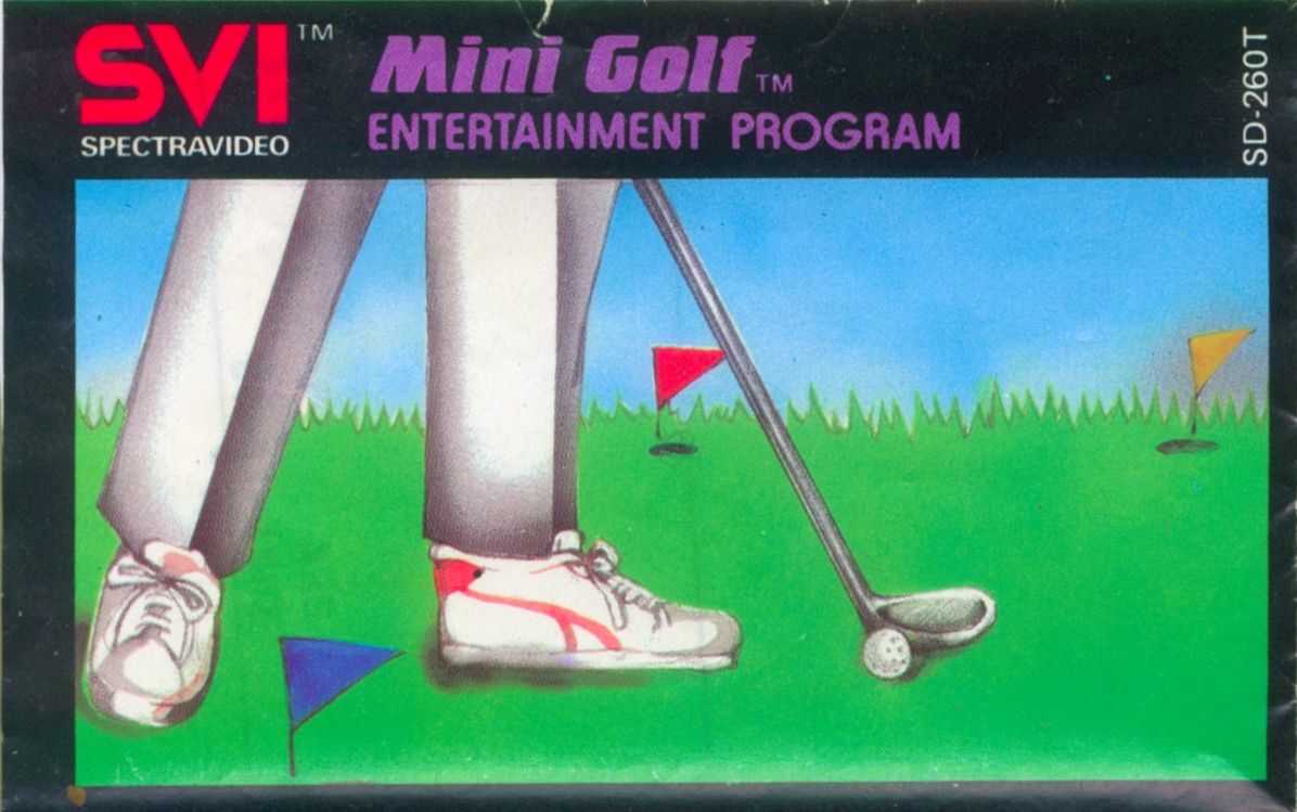 Front Cover for Mini Golf (Spectravideo) (First edition)