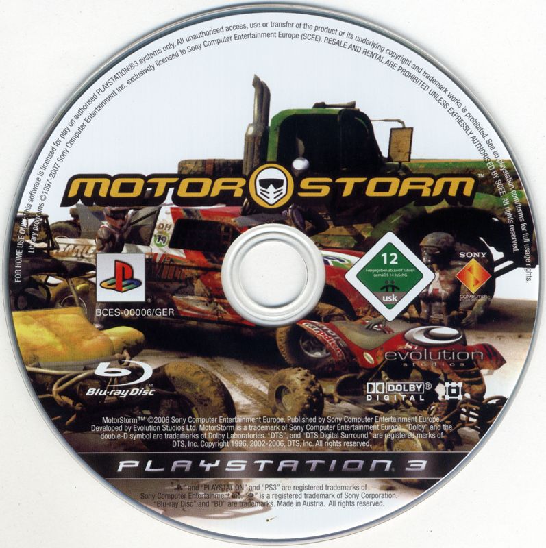 MotorStorm cover or packaging material - MobyGames