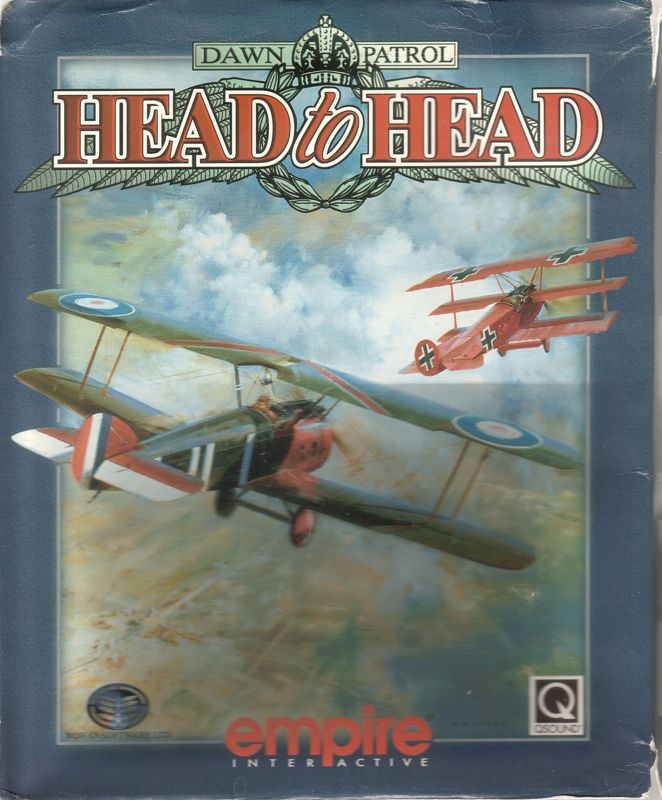 Front Cover for Dawn Patrol: Head to Head (DOS)