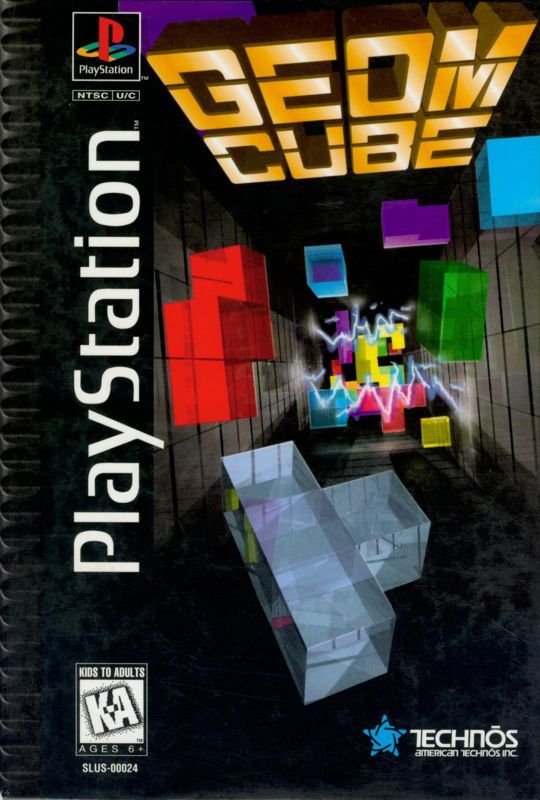 Front Cover for Geom Cube (PlayStation)