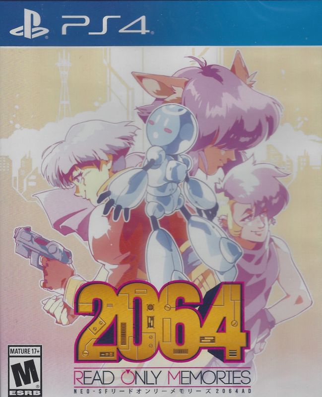 Front Cover for 2064: Read Only Memories (PlayStation 4) (Limited Run Games release)