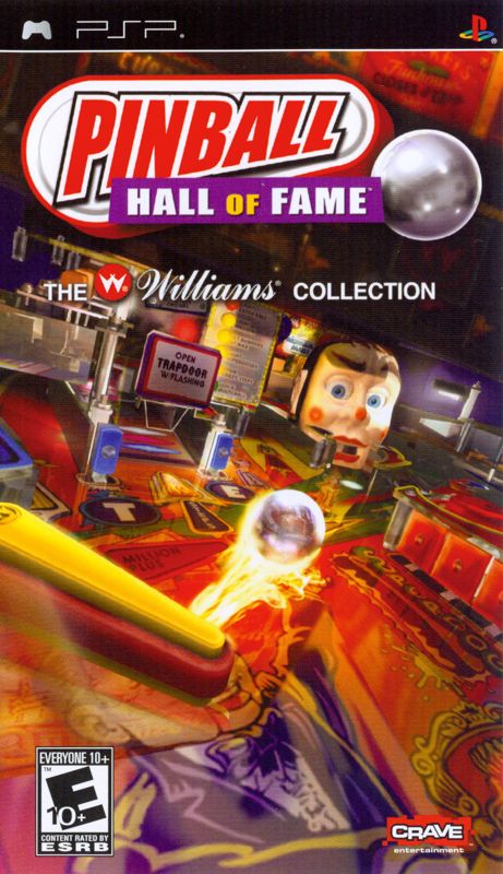 Front Cover for Pinball Hall of Fame: The Williams Collection (PSP)