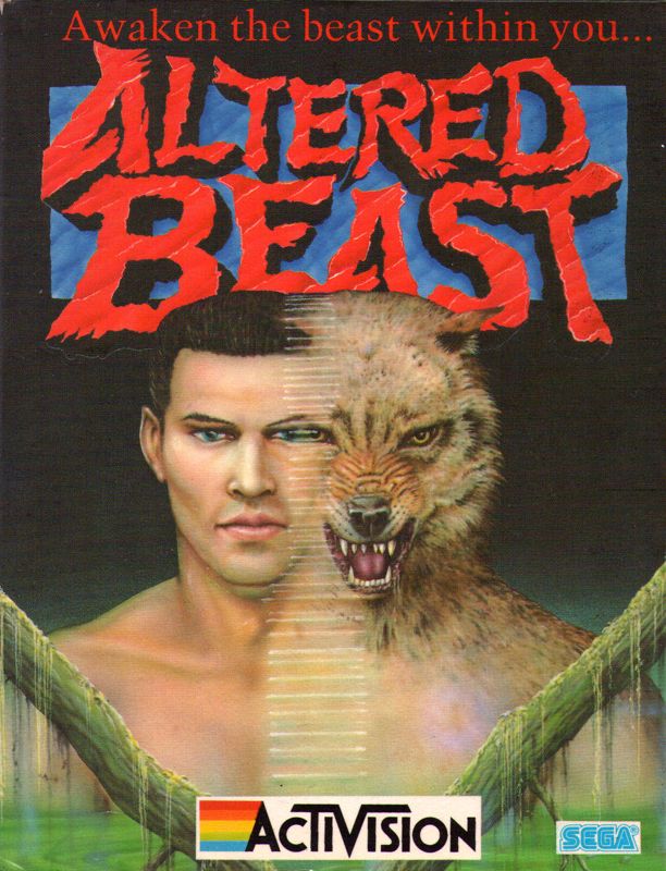 Front Cover for Altered Beast (MSX)