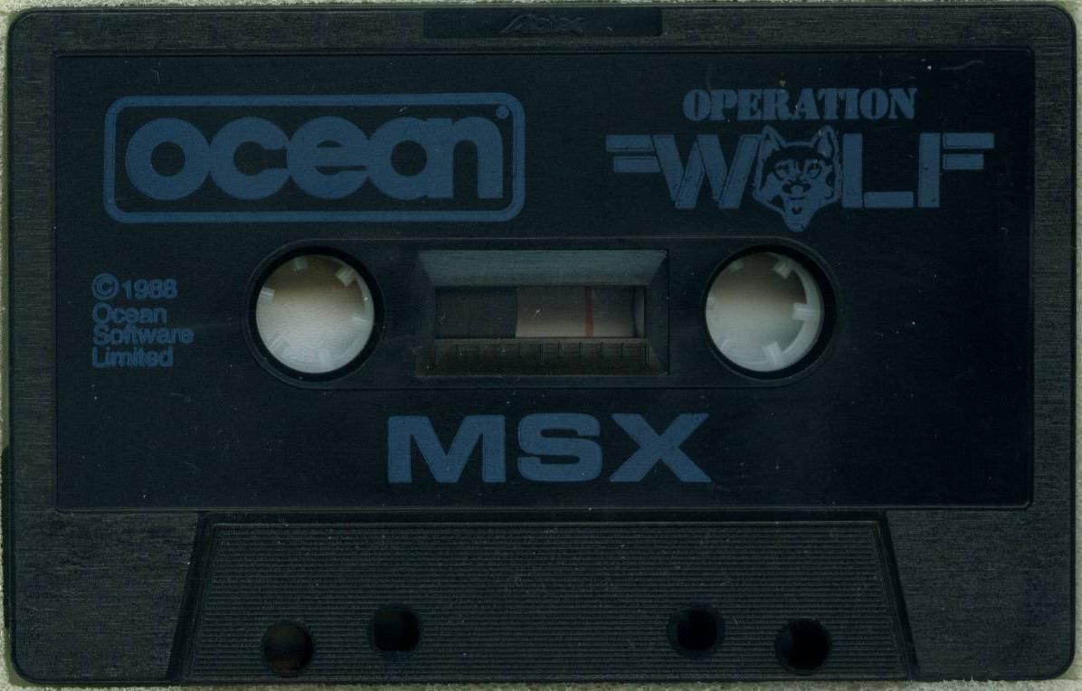 Media for Operation Wolf (MSX)