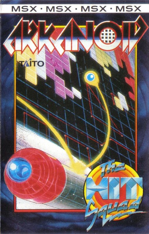 Front Cover for Arkanoid (MSX)