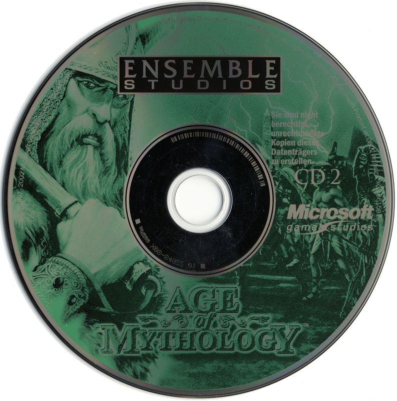 Media for Age of Mythology (Windows): Disc 2