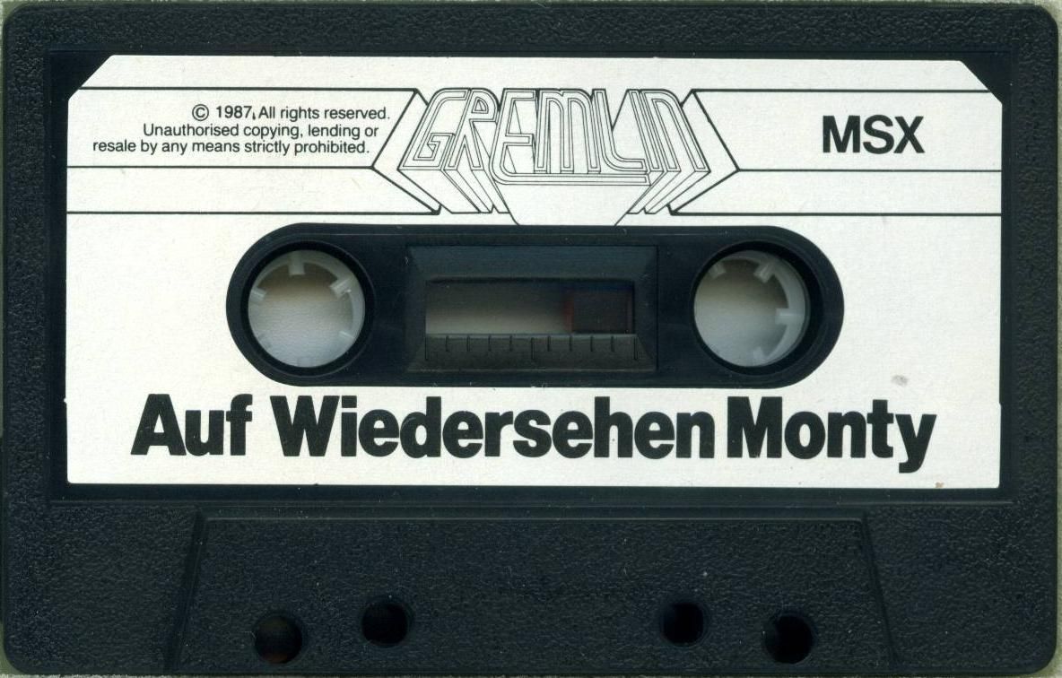 Media for Auf Wiedersehen Monty (MSX)