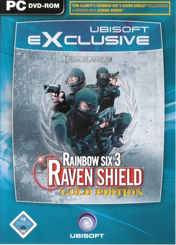 Front Cover for Tom Clancy's Rainbow Six 3: Gold Edition (Windows) (Ubisoft eXclusive release)