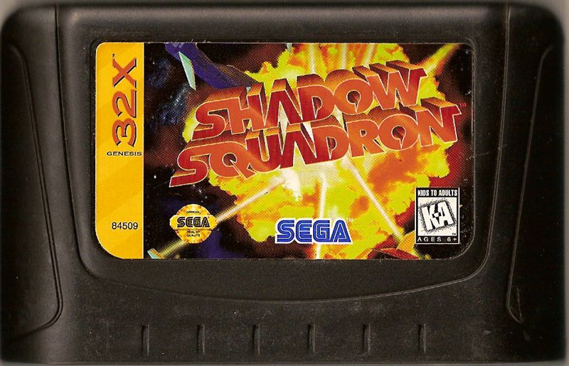 Media for Shadow Squadron (SEGA 32X)
